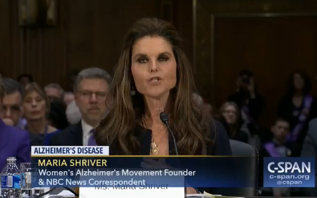 CSPAN: Maria Testifies Before Special Senate Committee on Aging