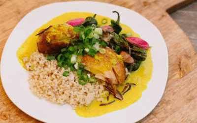 Coconut Lemongrass Chicken With Turmeric