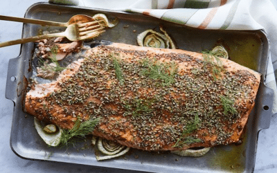 Giada’s Slow Roasted Salmon
