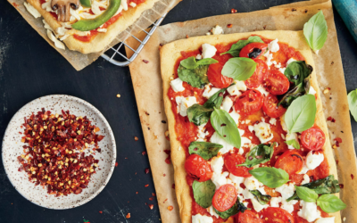 Customizable Chickpea Pizza