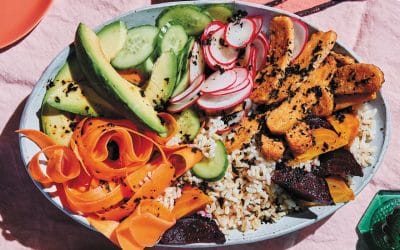 Sushi Tempeh Bowl with Tamari-Ginger Dressing from ‘The 30-Day Alzheimer’s Solution’
