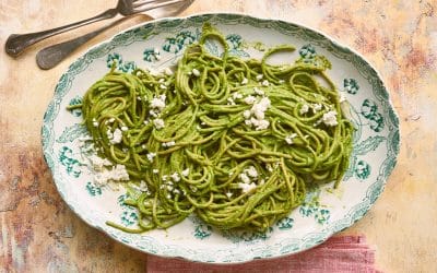 Llubav’s Green Spaghetti Recipe From Simply Julia
