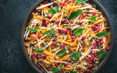 Raw Butternut Squash Salad from Everyone’s Table