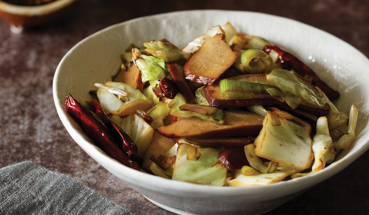 Recipe for Spiced Tofu from Vegetarian Chinese Soul food