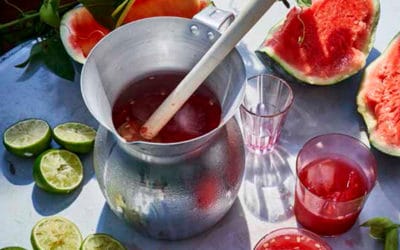 Watermelon & Lime Punch from Colombiana