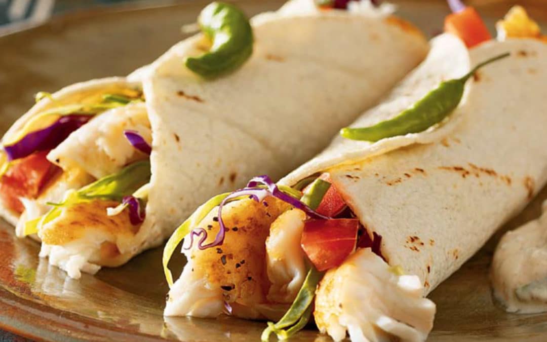 Fish Tacos with Yogurt Sauce From Chef Lala